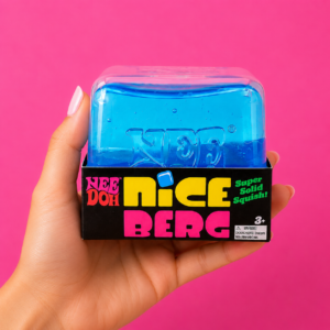 NeeDoh Nice Berg giant blue ice cube fidget toy